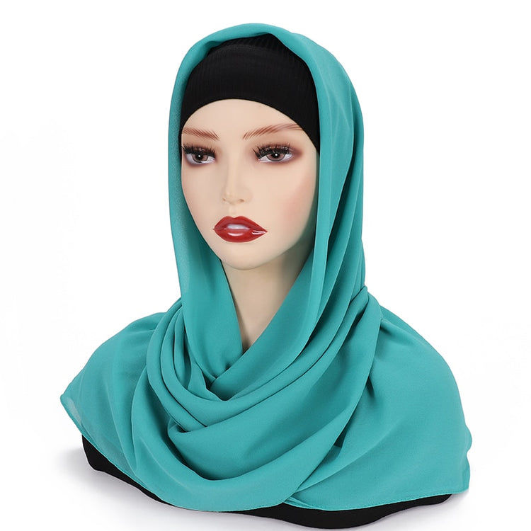 Square Chiffon Hijab