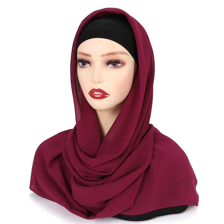 Square Chiffon Hijab