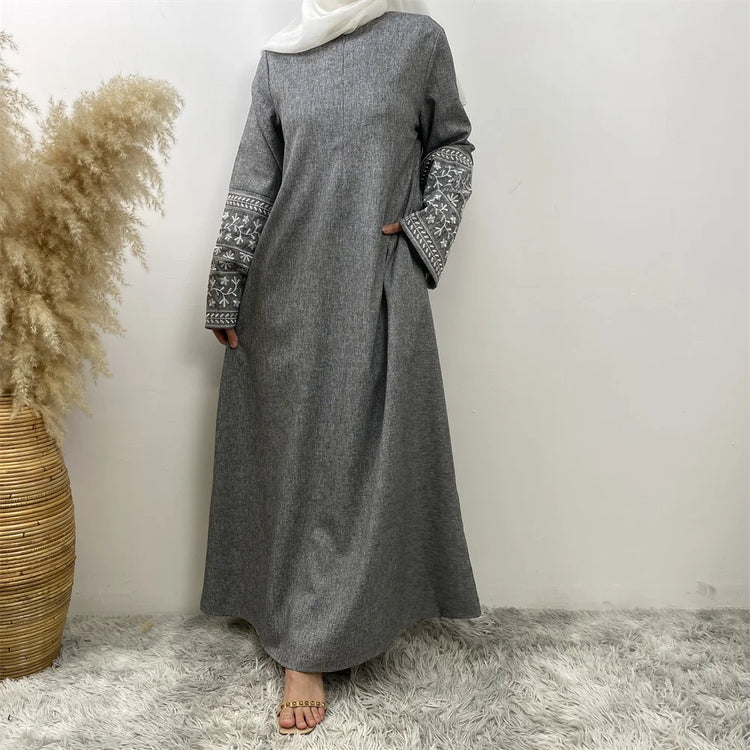 Hana Linen Abaya