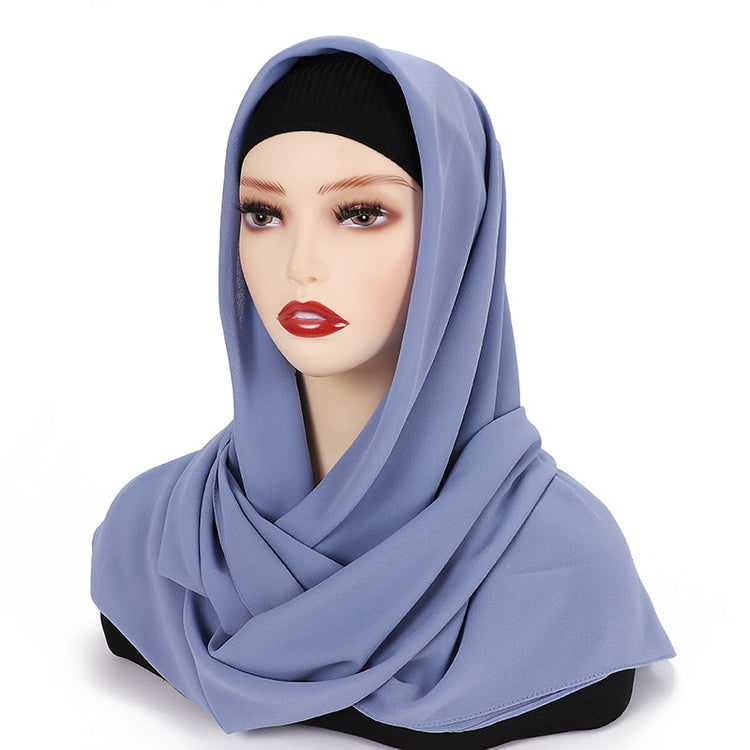 Square Chiffon Hijab