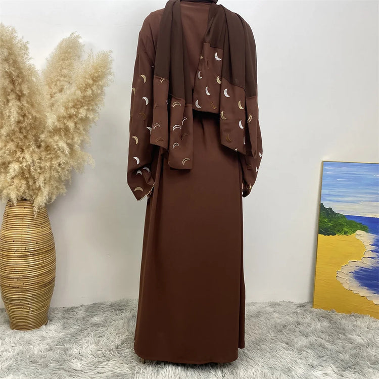 Luna Abaya Set