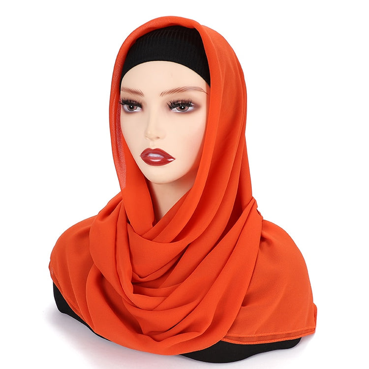 Square Chiffon Hijab