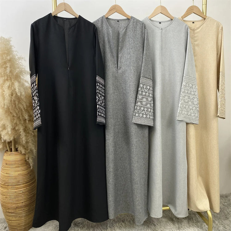 Hana Linen Abaya