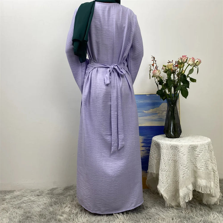 Wrap Linen Dress