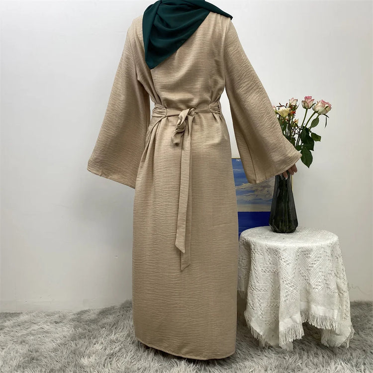 Wrap Linen Dress