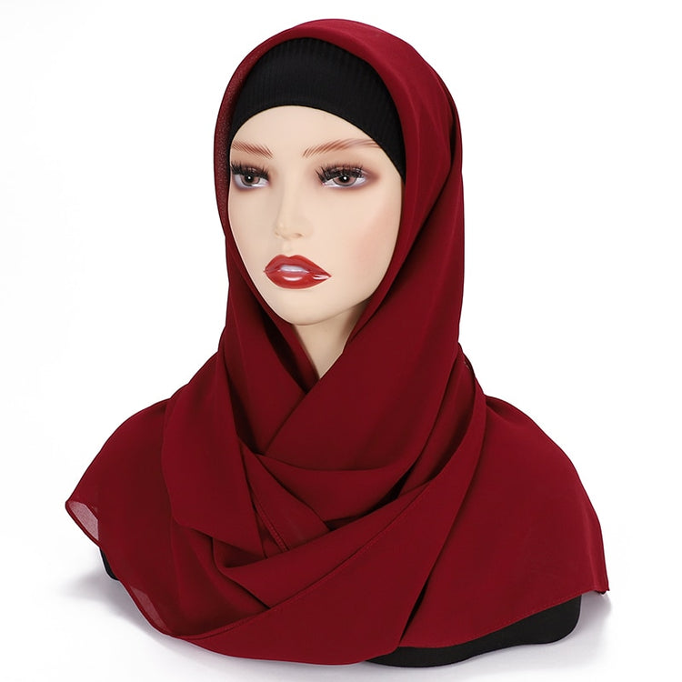 Square Chiffon Hijab