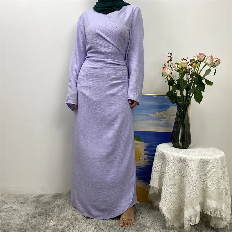 Wrap Linen Dress