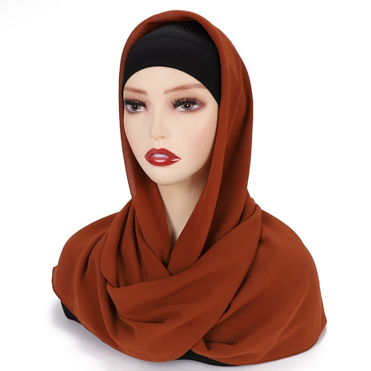 Square Chiffon Hijab