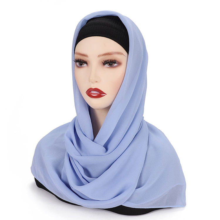 Square Chiffon Hijab