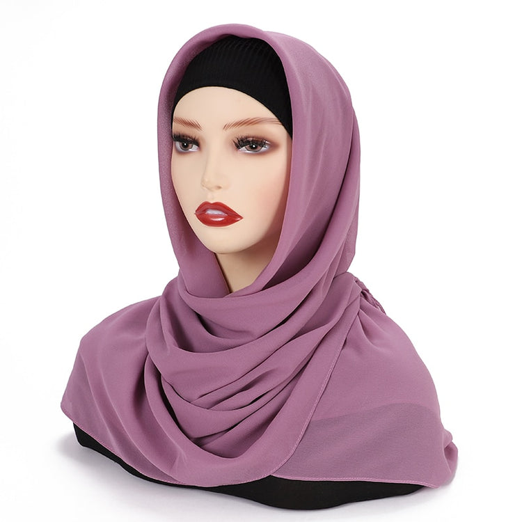 Square Chiffon Hijab