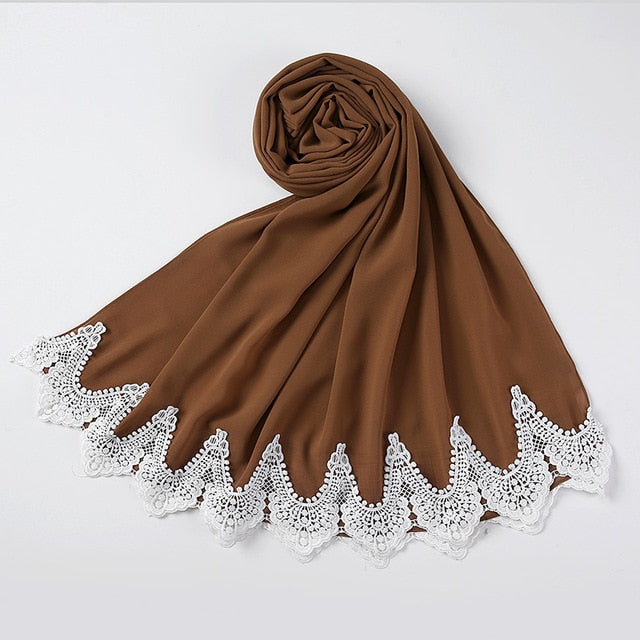 Chiffon & Lace Hijab