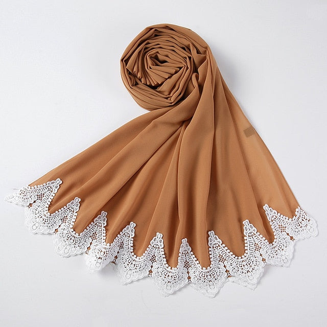 Chiffon & Lace Hijab