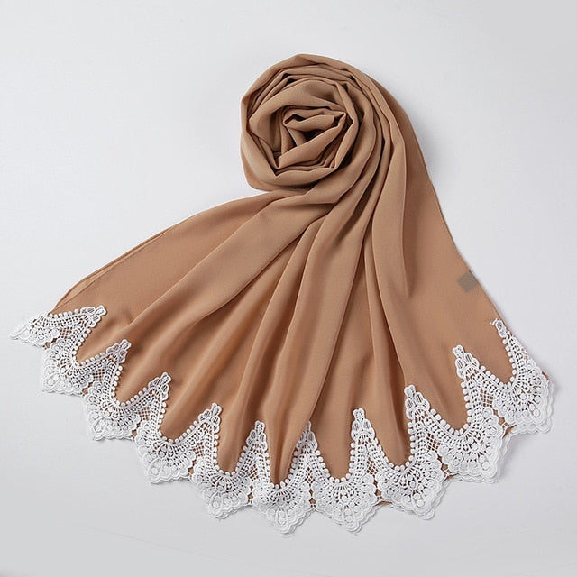 Chiffon & Lace Hijab