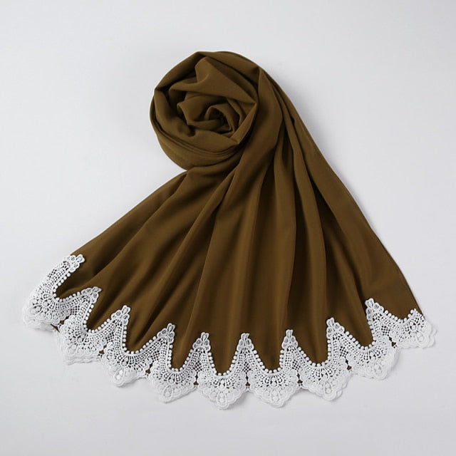 Chiffon & Lace Hijab