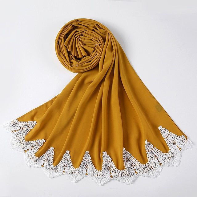 Chiffon & Lace Hijab