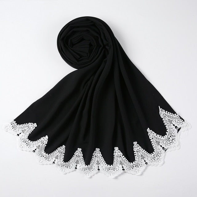 Chiffon & Lace Hijab