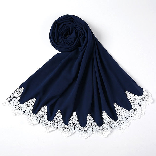 Chiffon & Lace Hijab