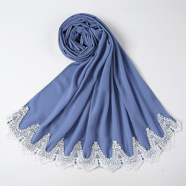 Chiffon & Lace Hijab