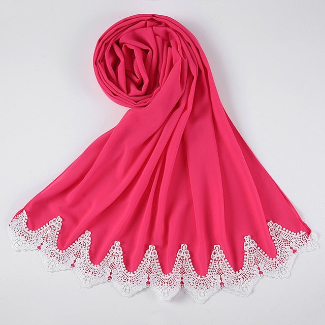 Chiffon & Lace Hijab