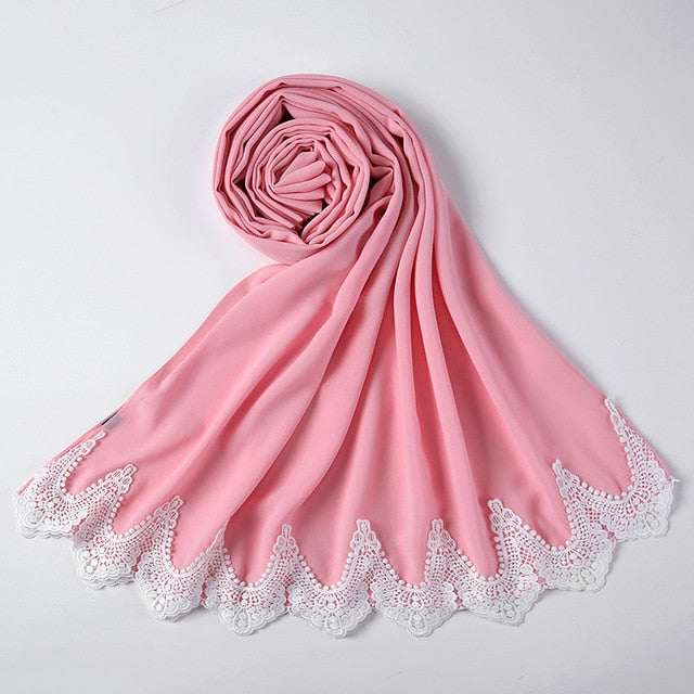 Chiffon & Lace Hijab