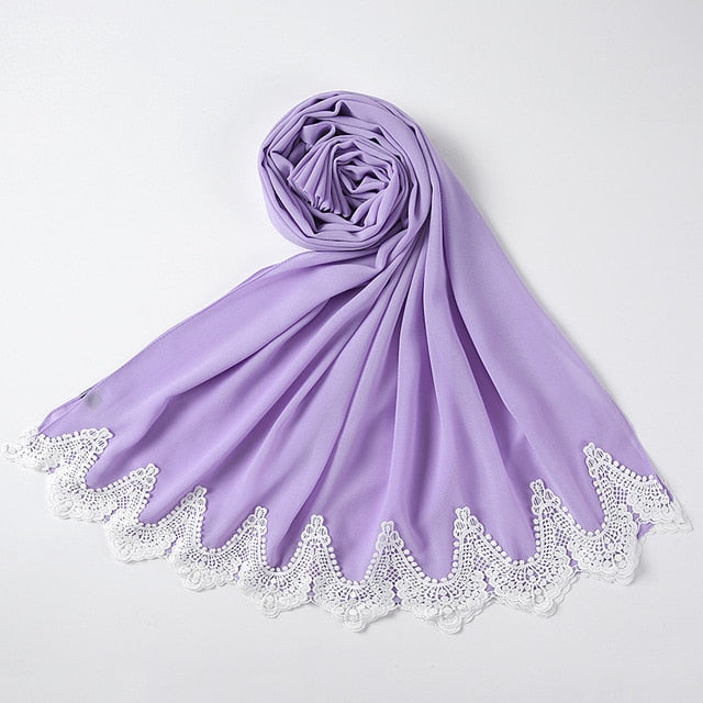 Chiffon & Lace Hijab