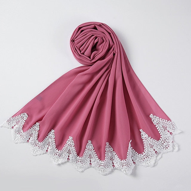 Chiffon & Lace Hijab