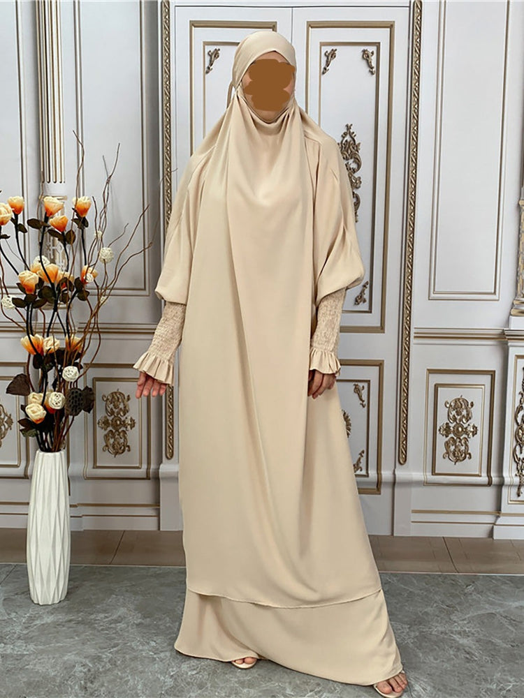 Ruched Jilbab Set